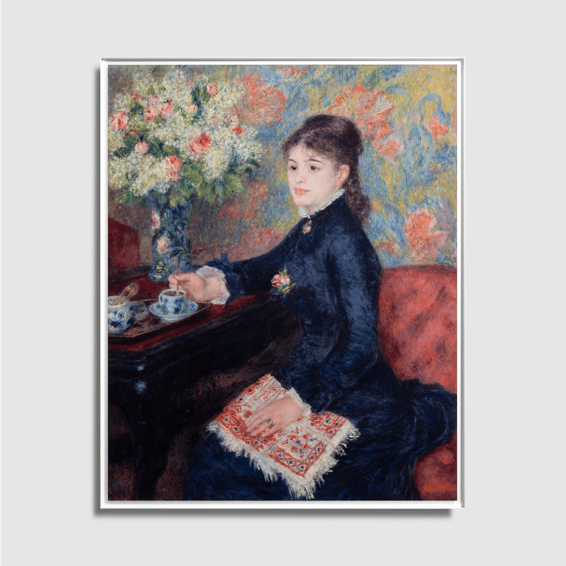 Auguste Renoir - The Cup of Chocolate