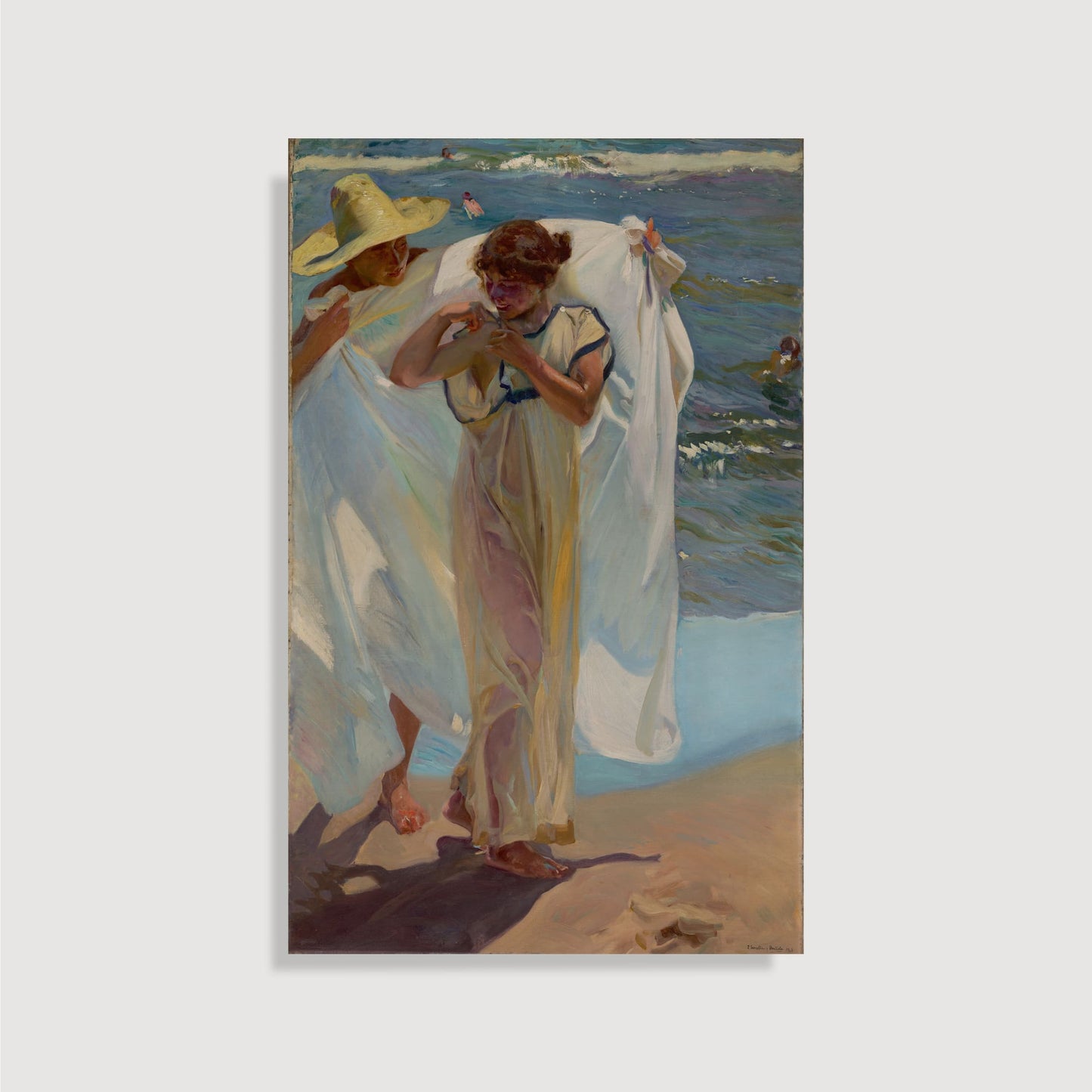 Joaquín Sorolla y Bastida - After The Bath