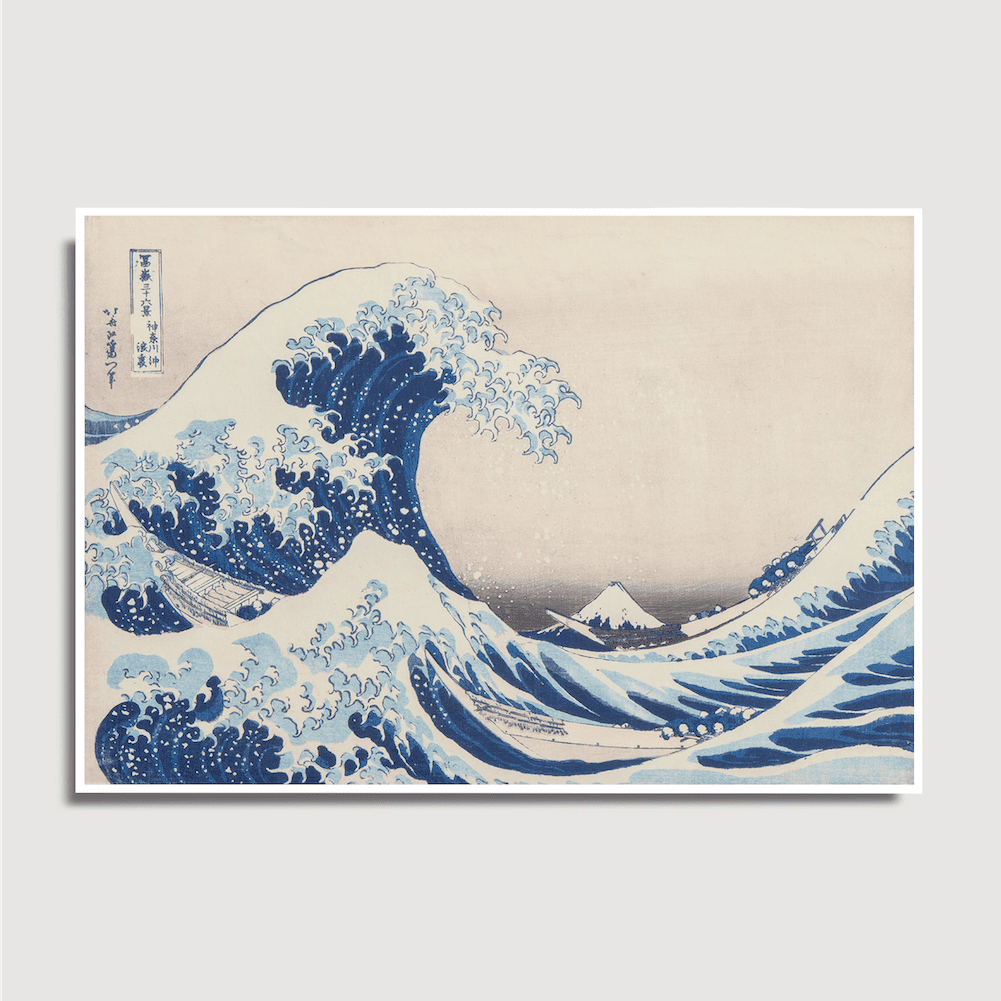 Katsushika Hokusai – Unter der Welle