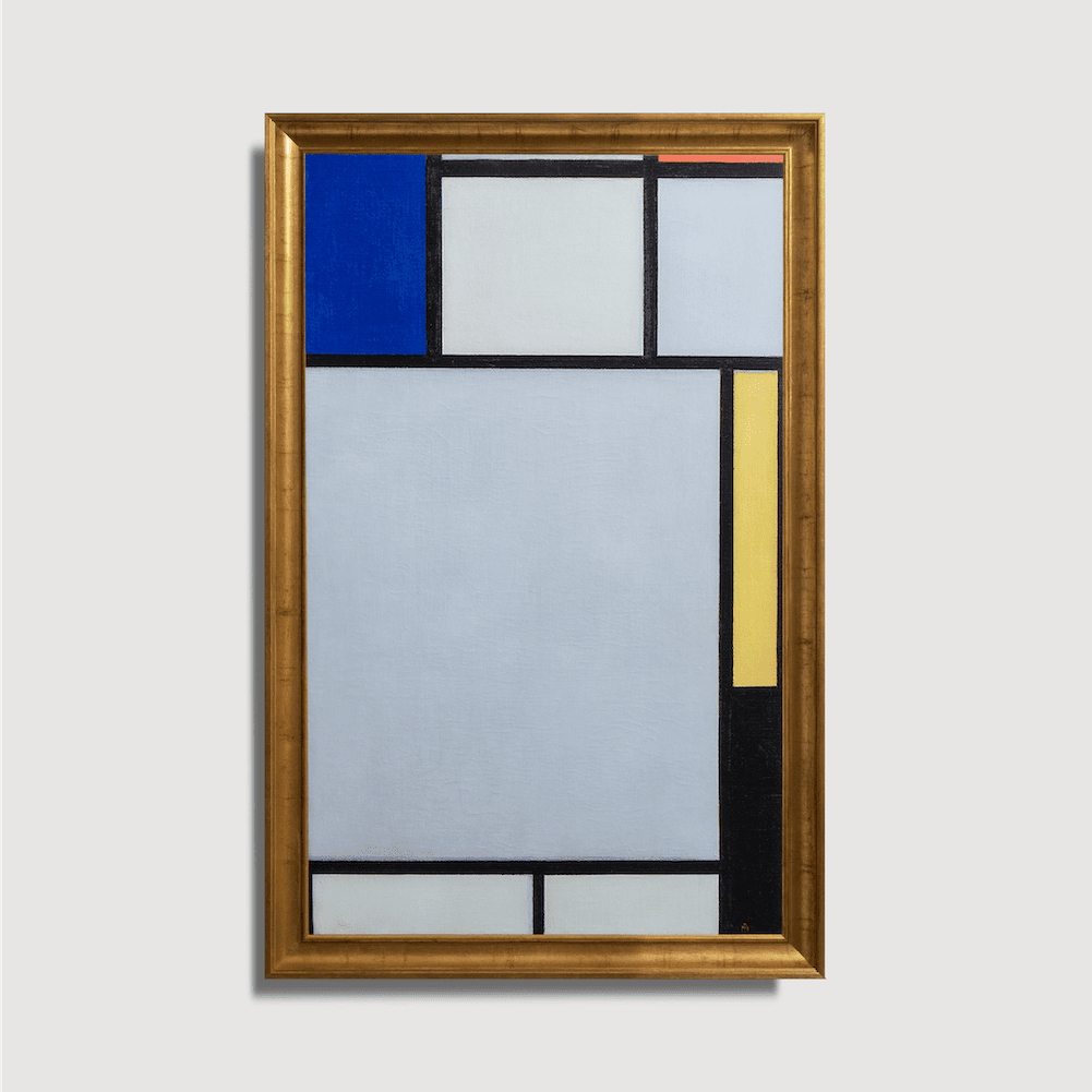 Piet Mondrian - Composition with Blue, Red, Yellow and Black