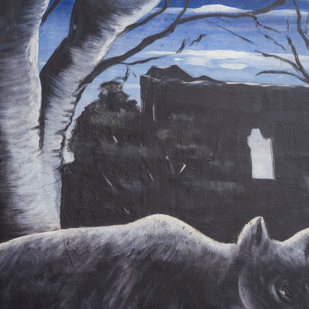 Niko Pirosmani - Bear in the Moonlight