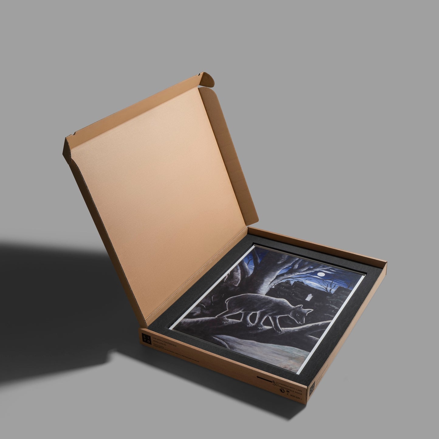 Niko Pirosmani - Bear in the Moonlight