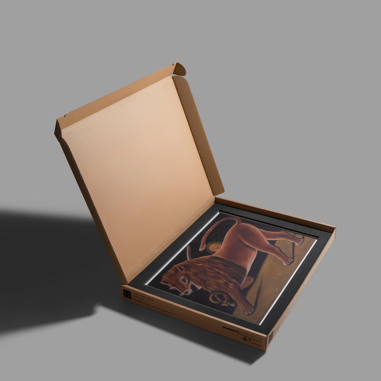 Niko Pirosmani – Löwe und Sonne