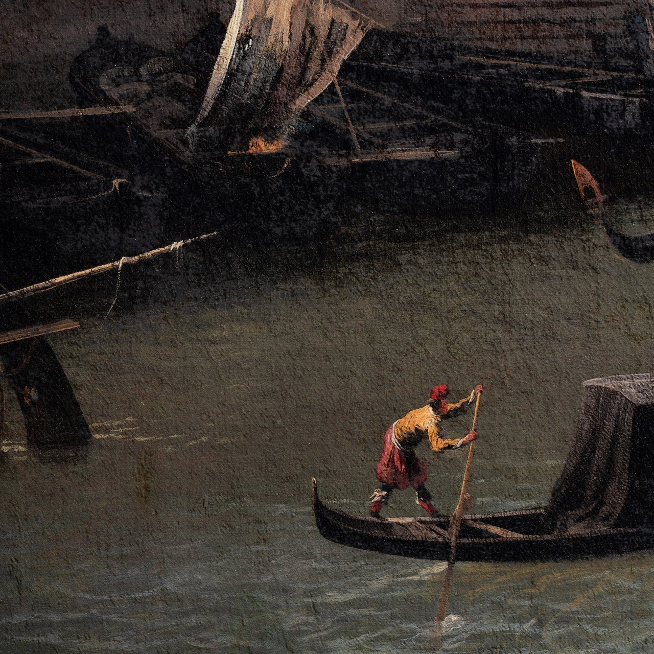 Canal Giovanni Antonio - Le pont du Rialto vu du sud