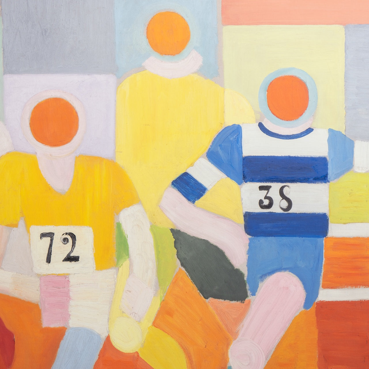 Robert Delaunay - Les Coureurs