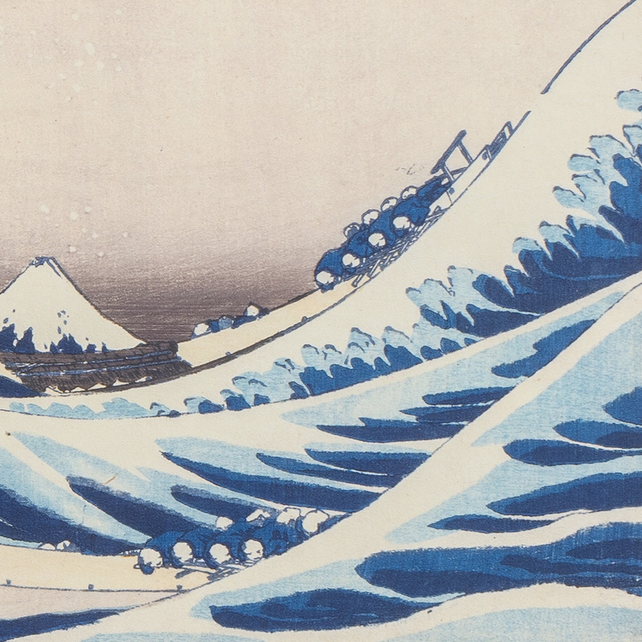 Katsushika Hokusai - Sous la vague