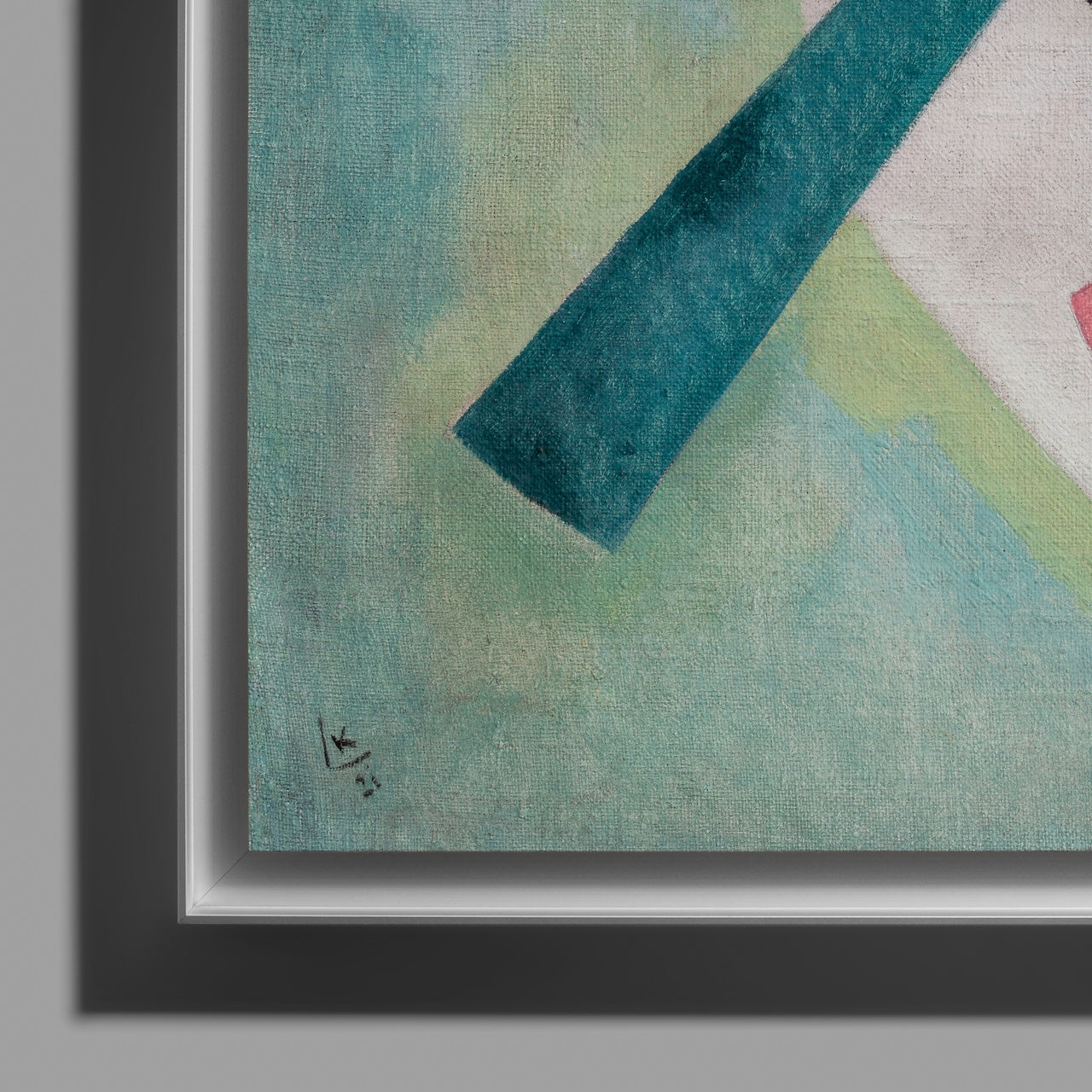 Wassily Kandinsky - White Oval