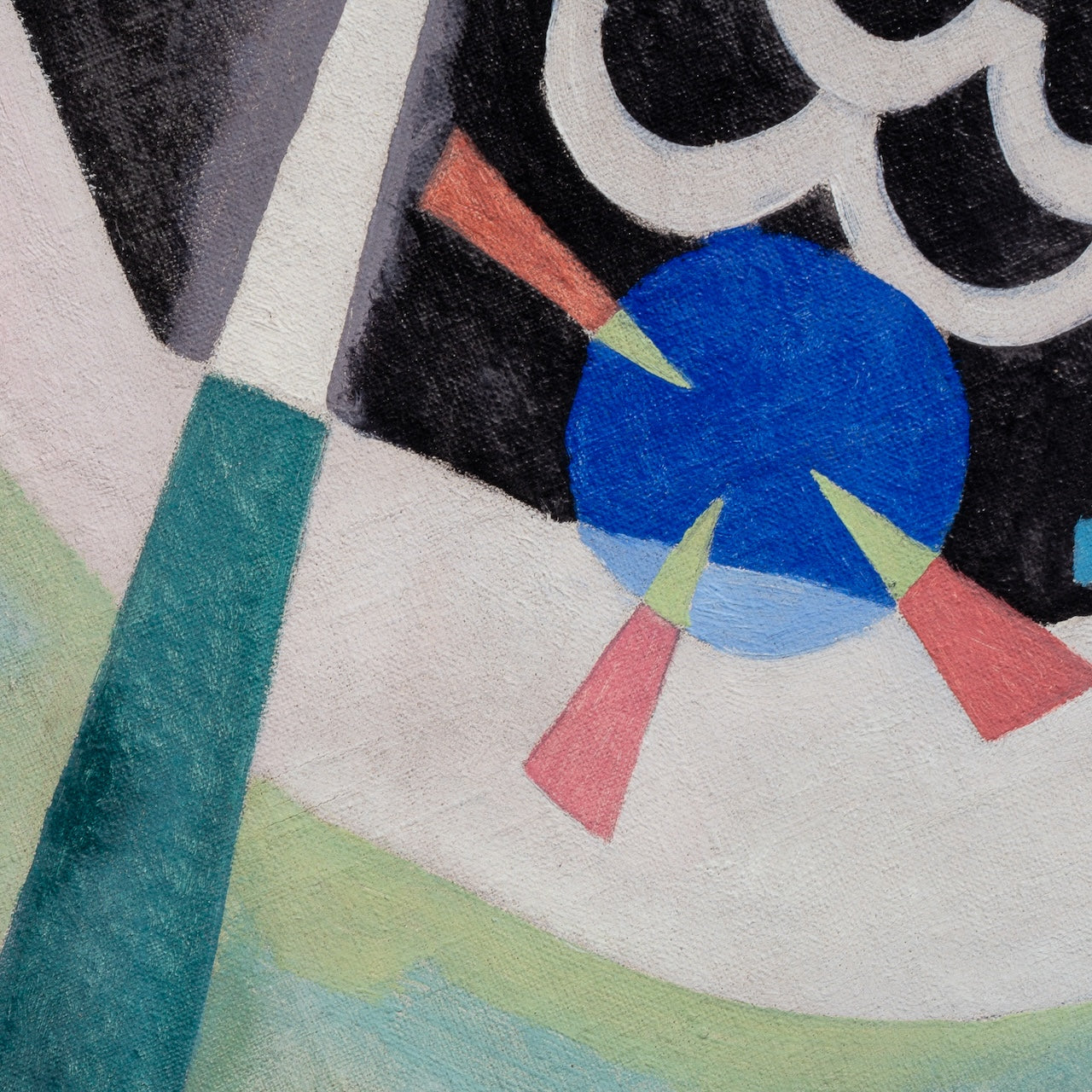 Wassily Kandinsky - White Oval