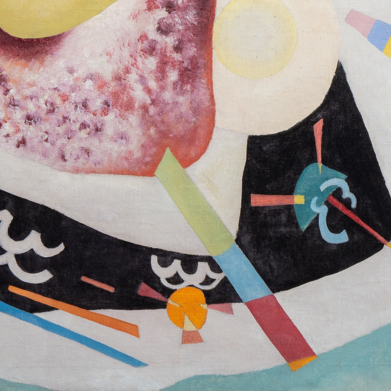 Wassily Kandinsky - White Oval