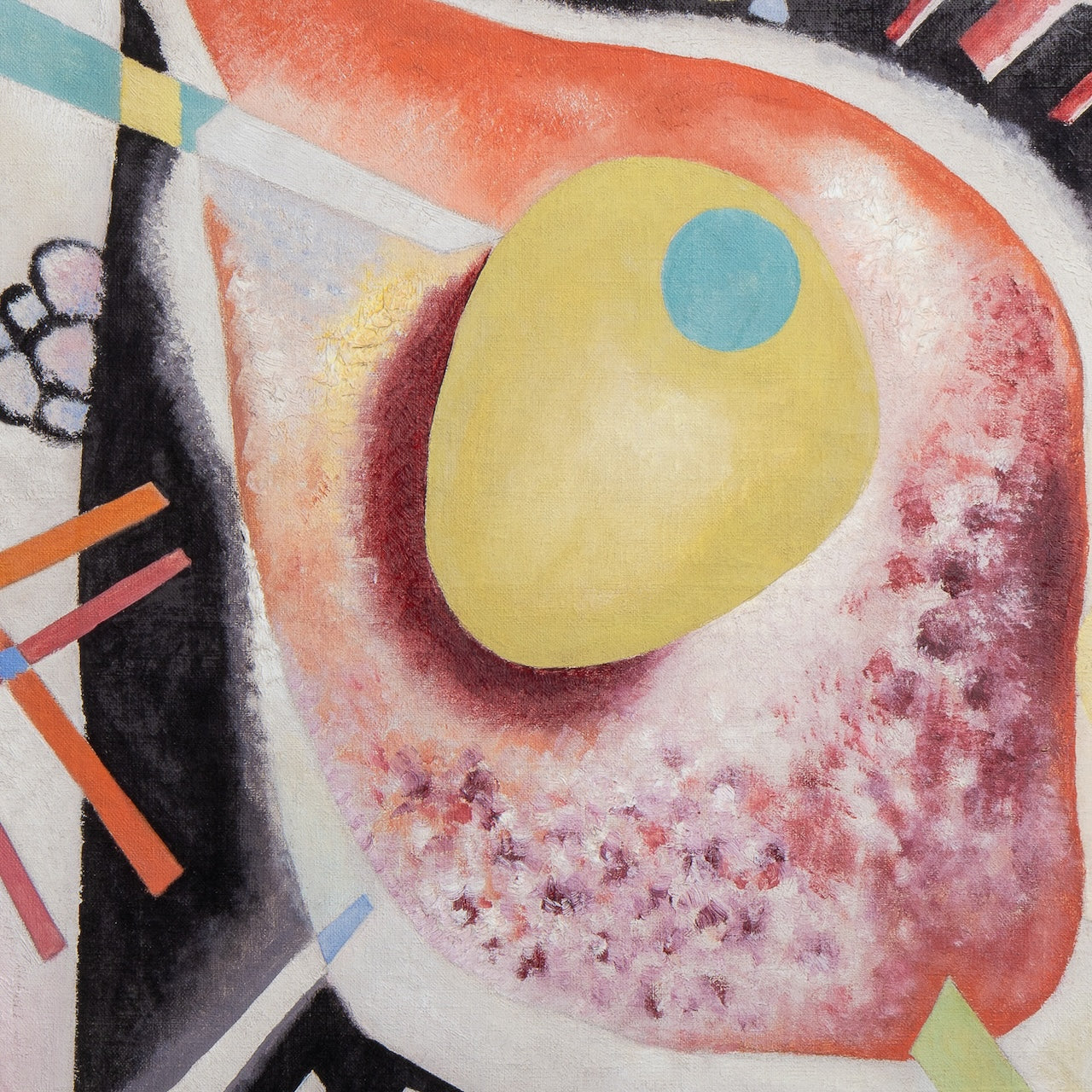 Wassily Kandinsky - White Oval