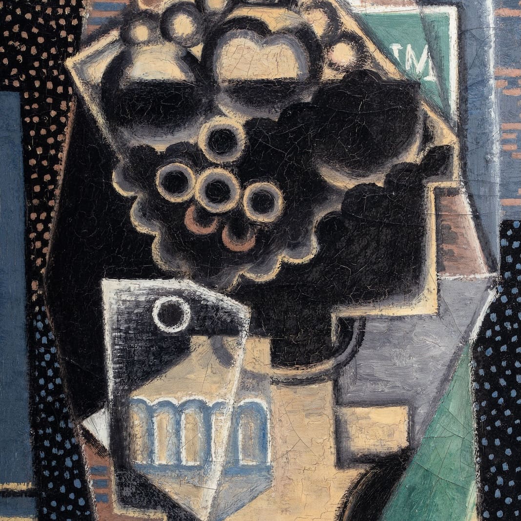 Jean Metzinger - Coupe de Fruits, Verre et Bouteille