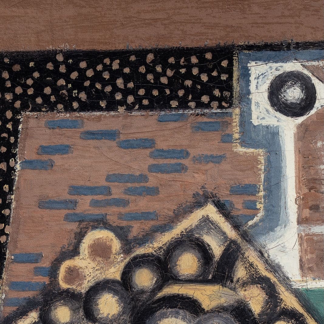 Jean Metzinger - Coupe de Fruits, Verre et Bouteille
