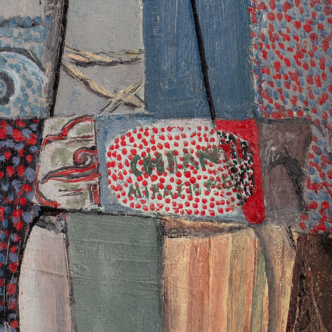 Henri Hayden - Bouteille de Chianti