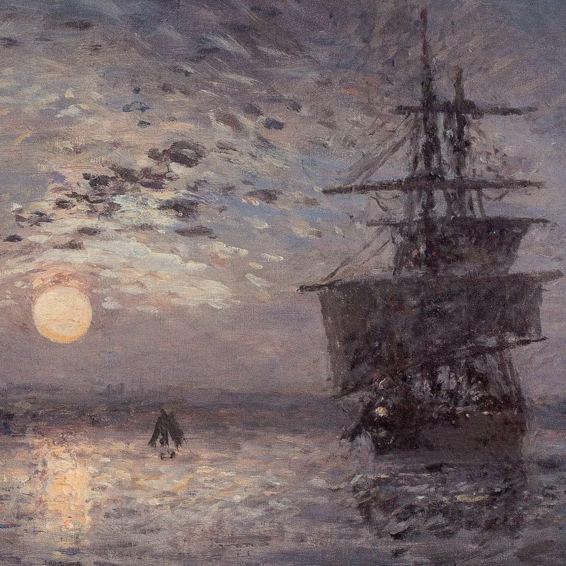 Johan Barthold Jongkind - Le Vieux Port avec la Hoofdpoort à Rotterdam