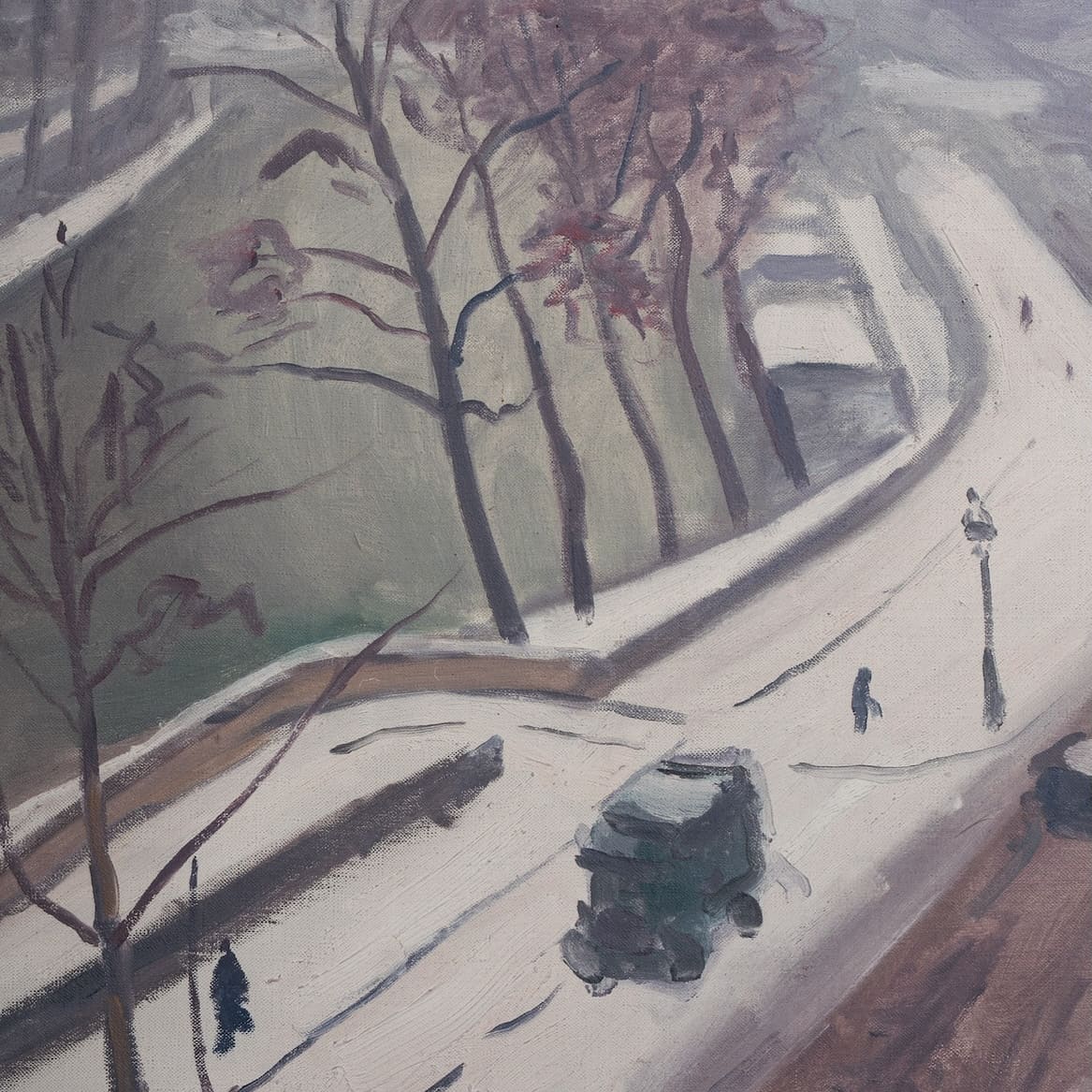 Albert Marquet - Quai des Grands Augustins, sous la neige