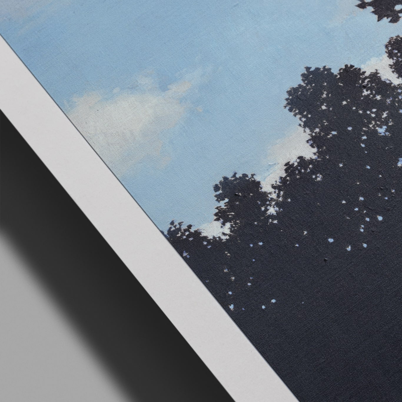 René Magritte - L'Empire des Lumières, 1954 - On Paper