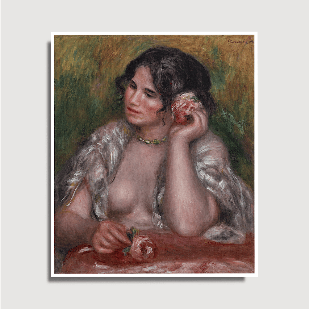 Auguste Renoir – Gabrielle à la Rose