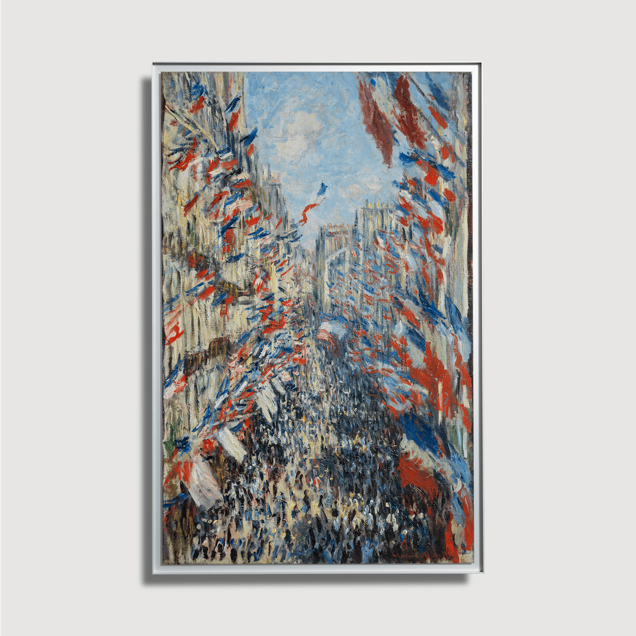 Claude Monet - La Rue Montorgueil à Paris, 1878 - On Paper