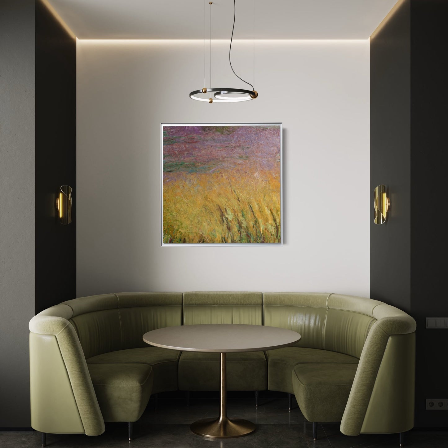 Claude Monet - Soleil Couchant I