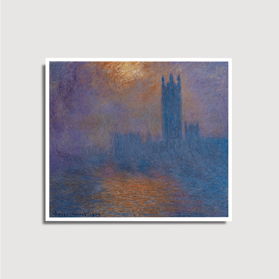 Claude Monet - London, Houses of Parliament