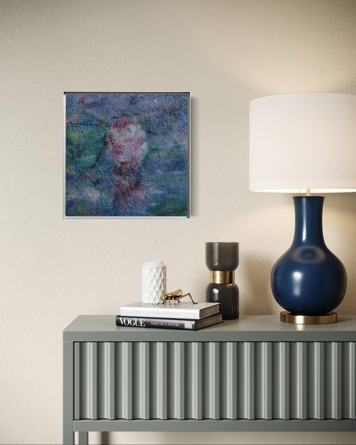Claude Monet - Matin Clair aux Saules I, 2023-2024 - On Paper