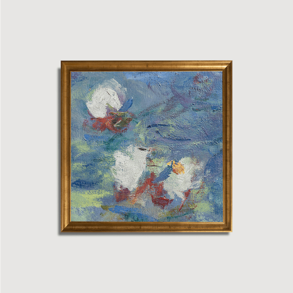 Claude Monet - Nymphéas III - Le Matin - Sur Papier