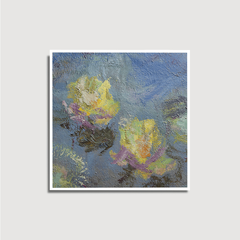 Claude Monet - Nymphéas II - Le Matin - Sur Papier