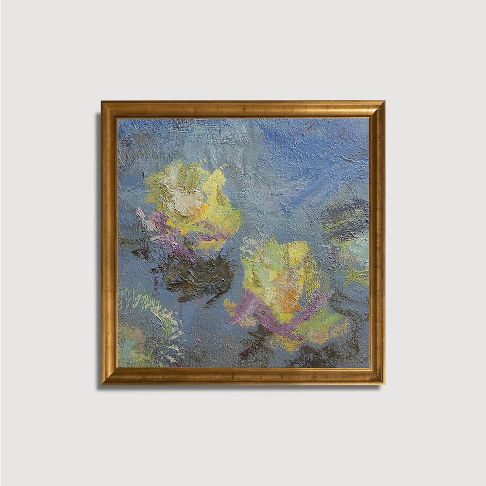 Claude Monet - Nymphéas II - Le Matin - Sur Papier