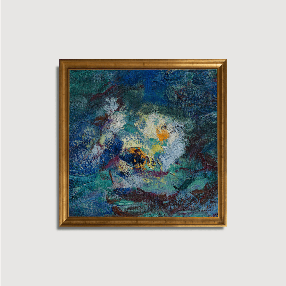 Claude Monet - Reflets Verts IV