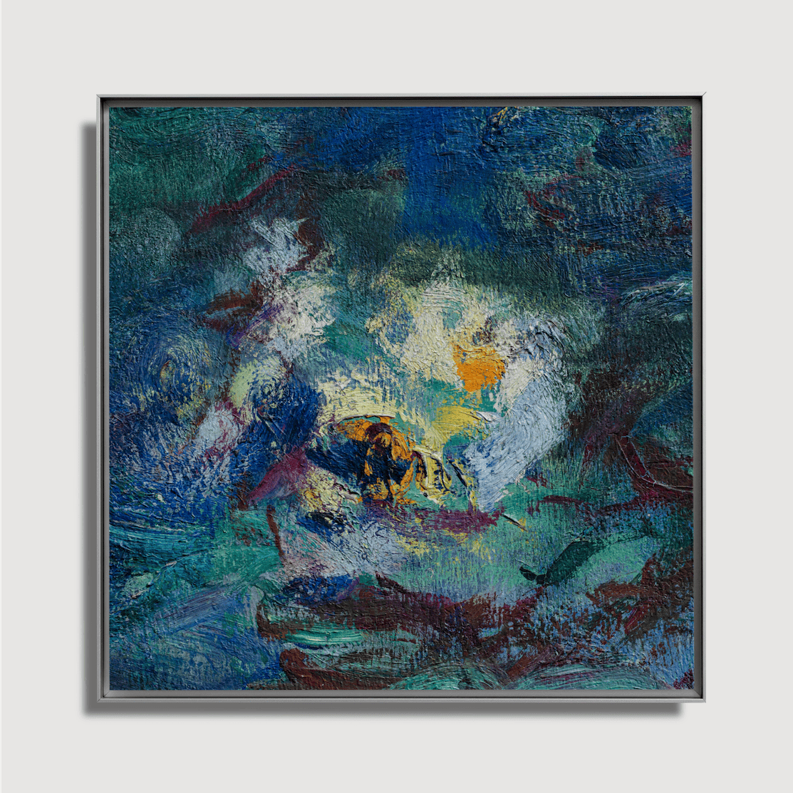 Claude Monet - Reflets Verts IV