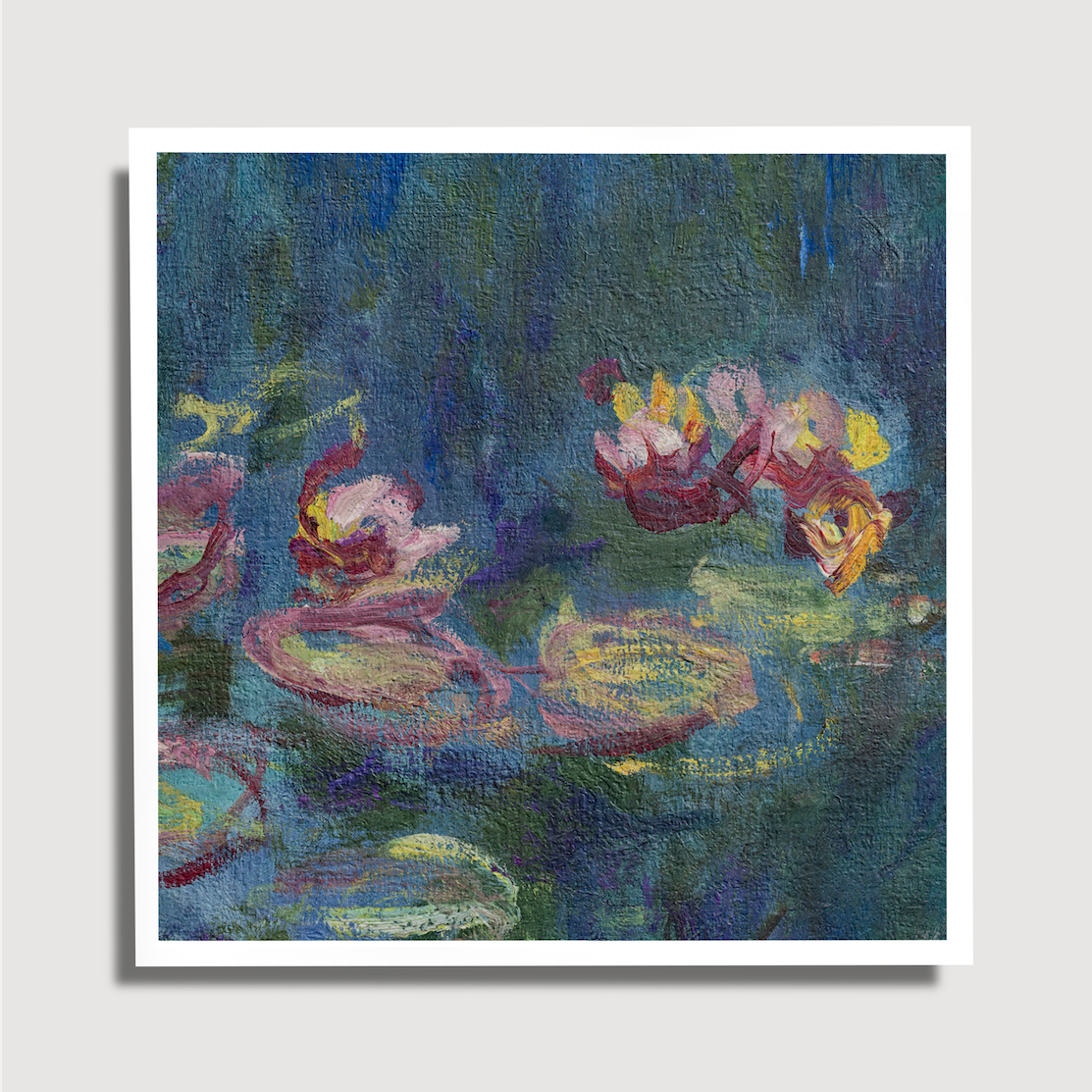 Claude Monet - Reflets Verts V