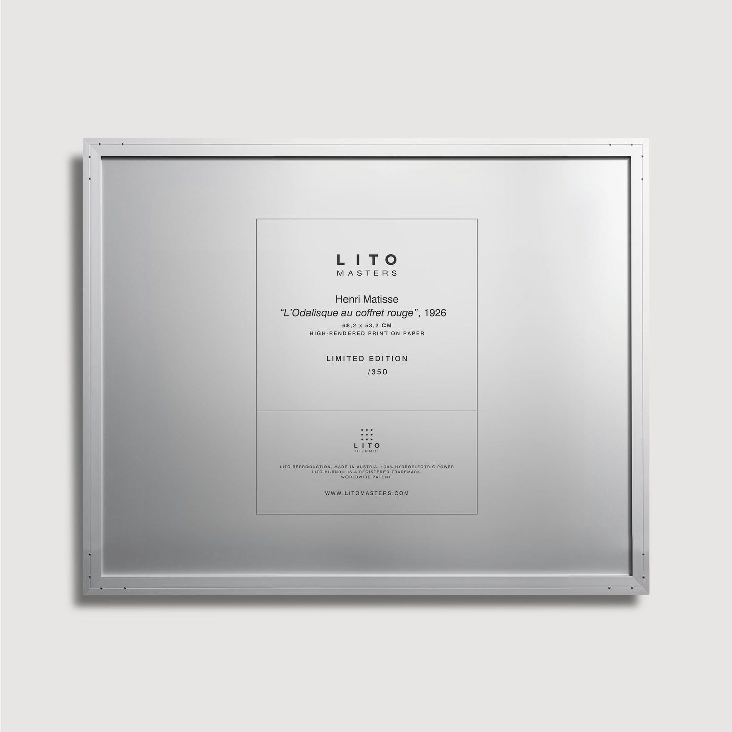 Henri Matisse - L'Odalisque au Coffre Rouge