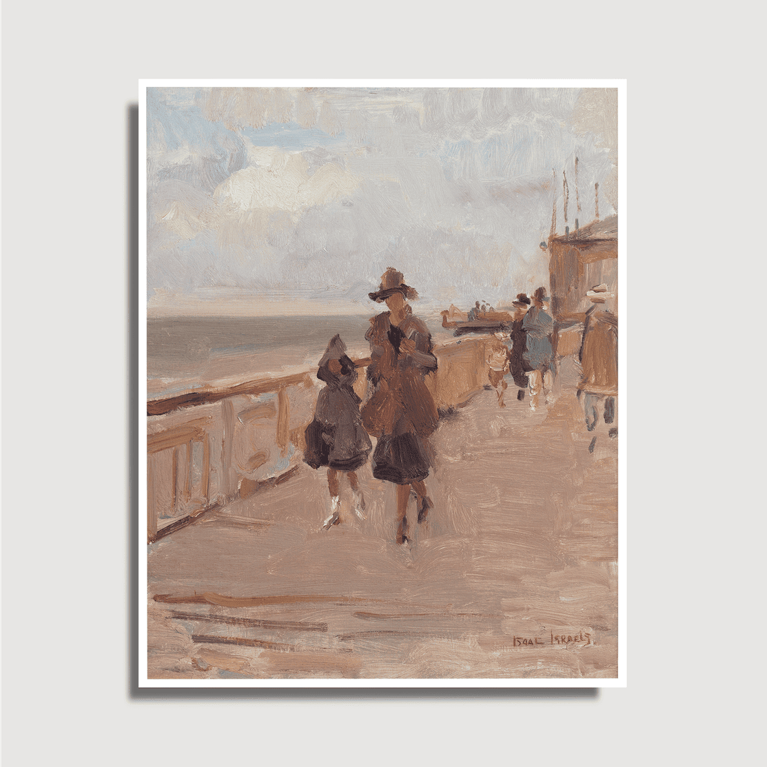 Isaac Israels - Kühle Vorfrühlingsstimmung auf dem Scheveninger Pier