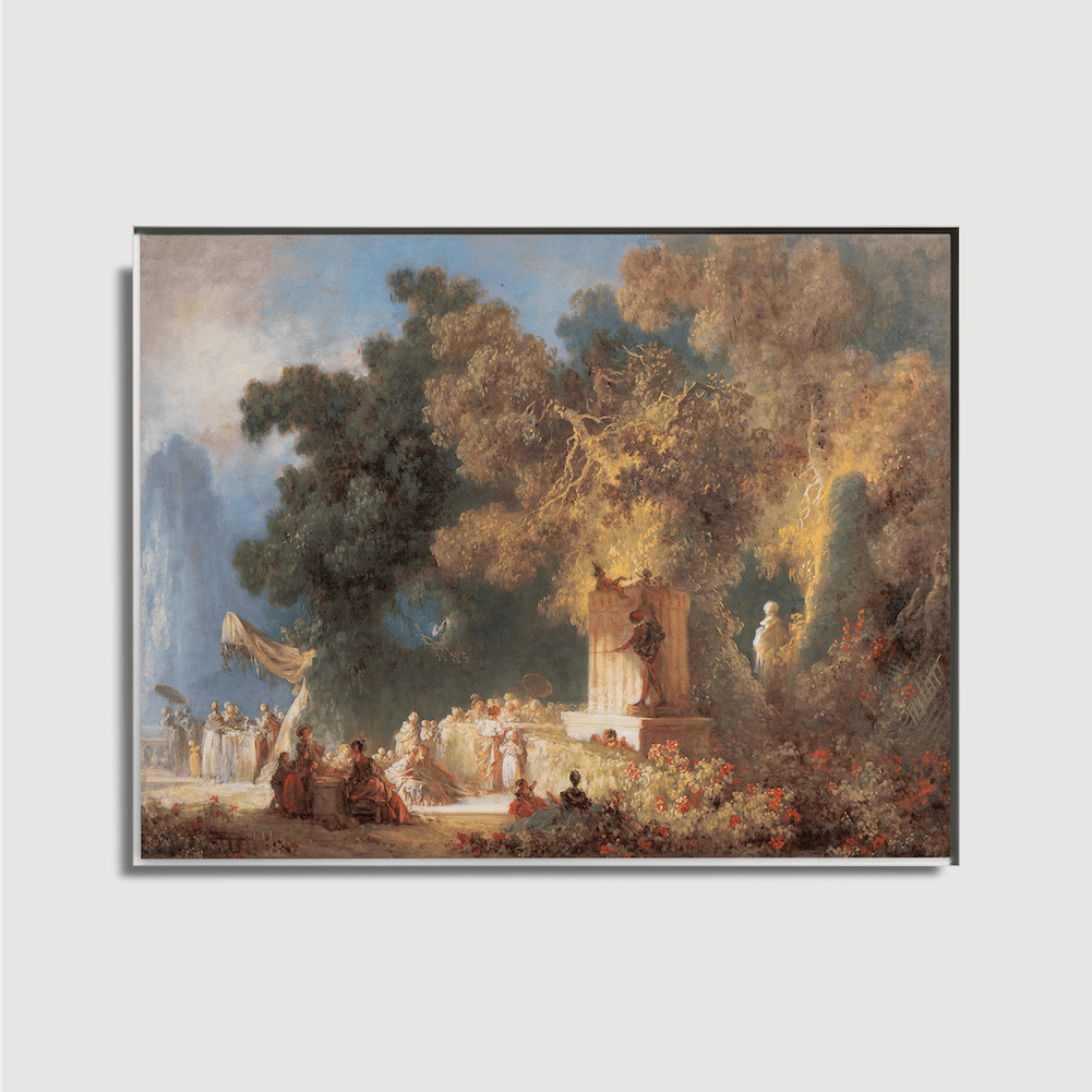 Jean-Honoré Fragonard - Les marionnettes