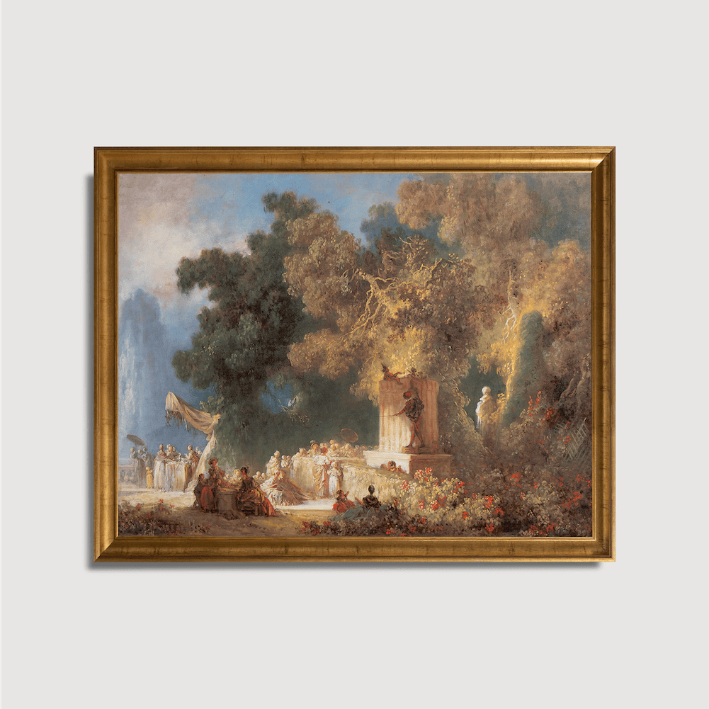 Jean-Honoré Fragonard - Les marionnettes