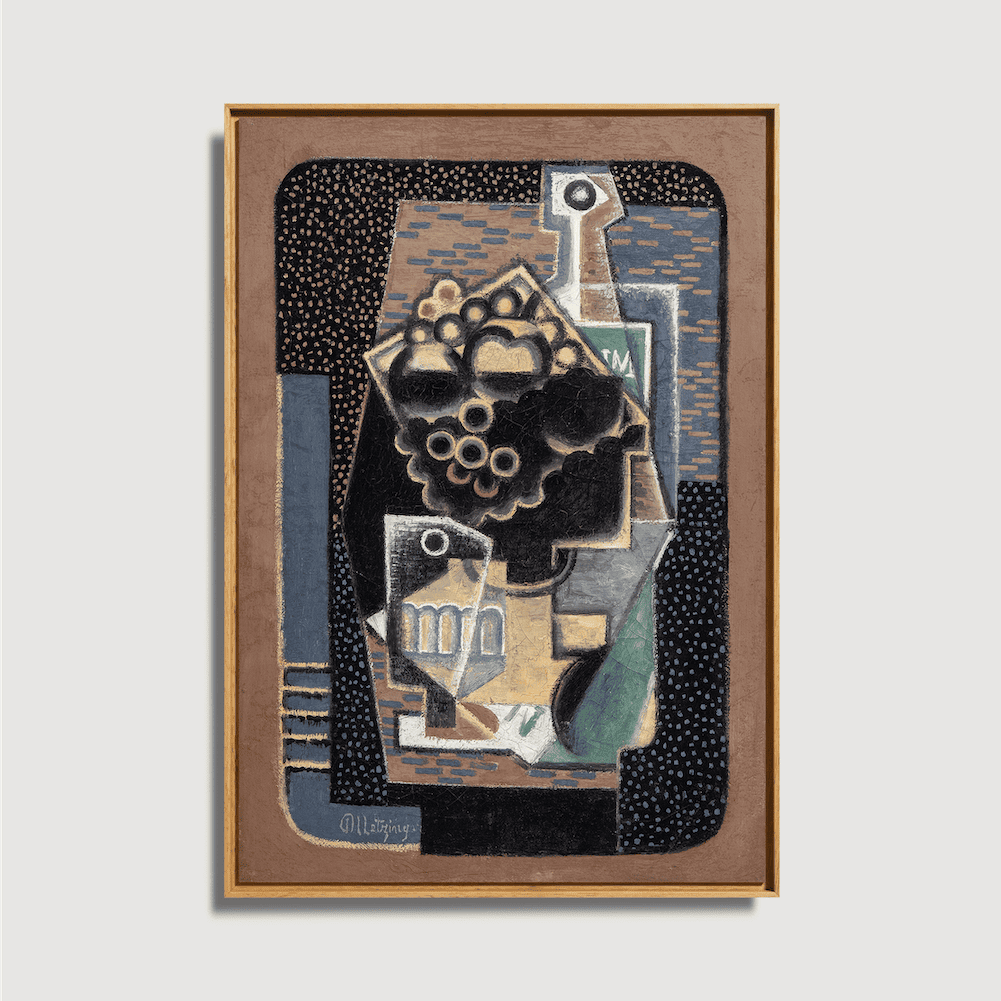 Jean Metzinger - Coupe de Fruits, Verre et Bouteille