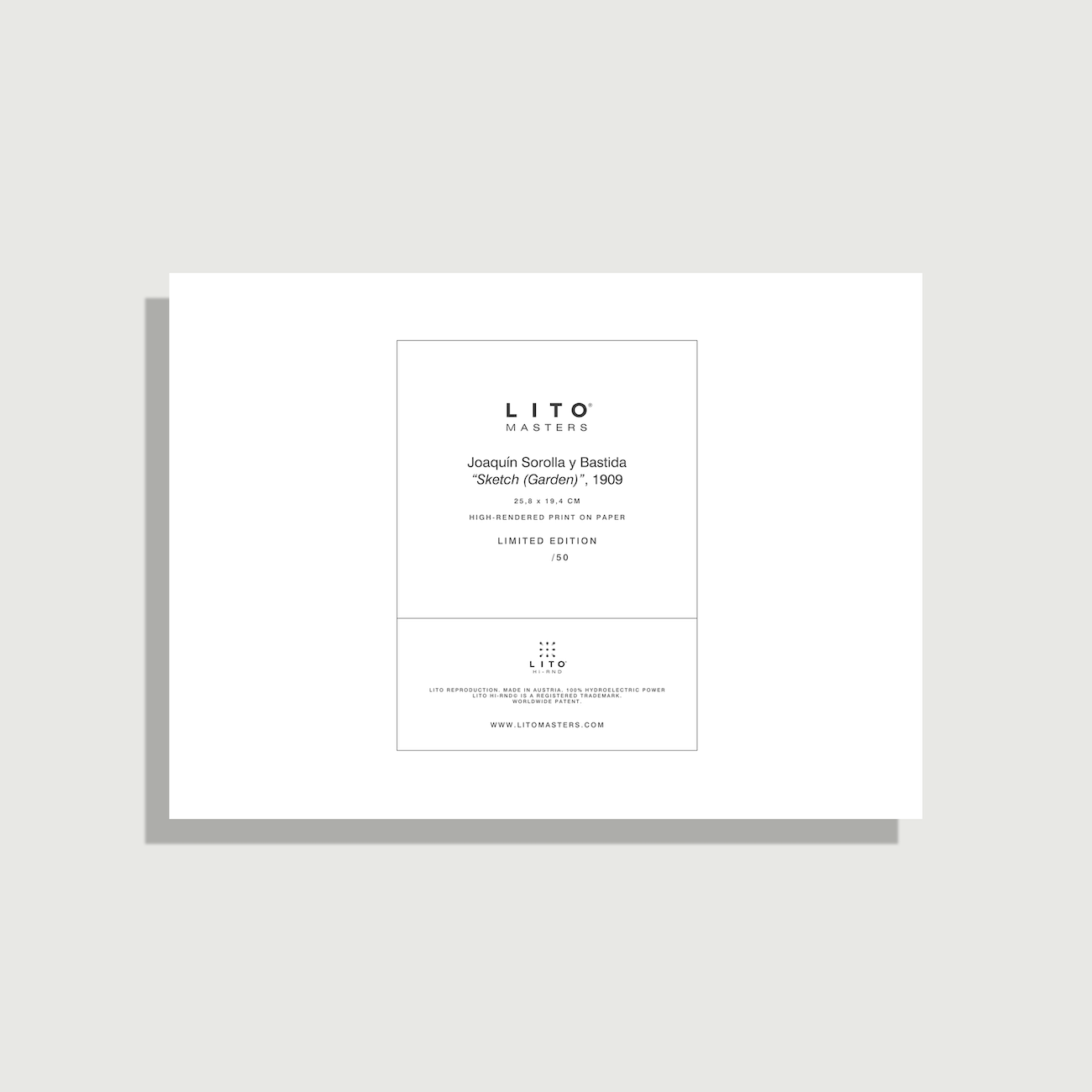 Joaquín Sorolla y Bastida - Esquisse (Jardin)