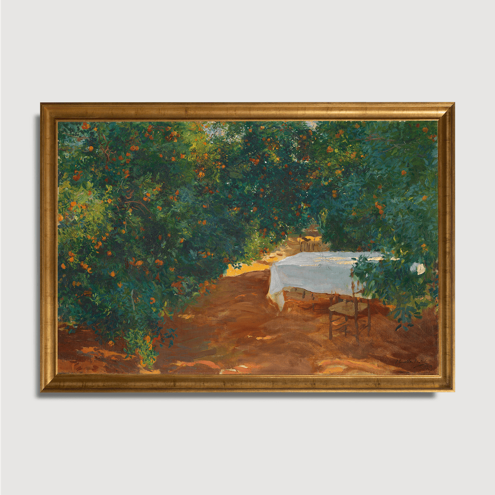 Joaquín Sorolla y Bastida - El Jardin de Naranjos