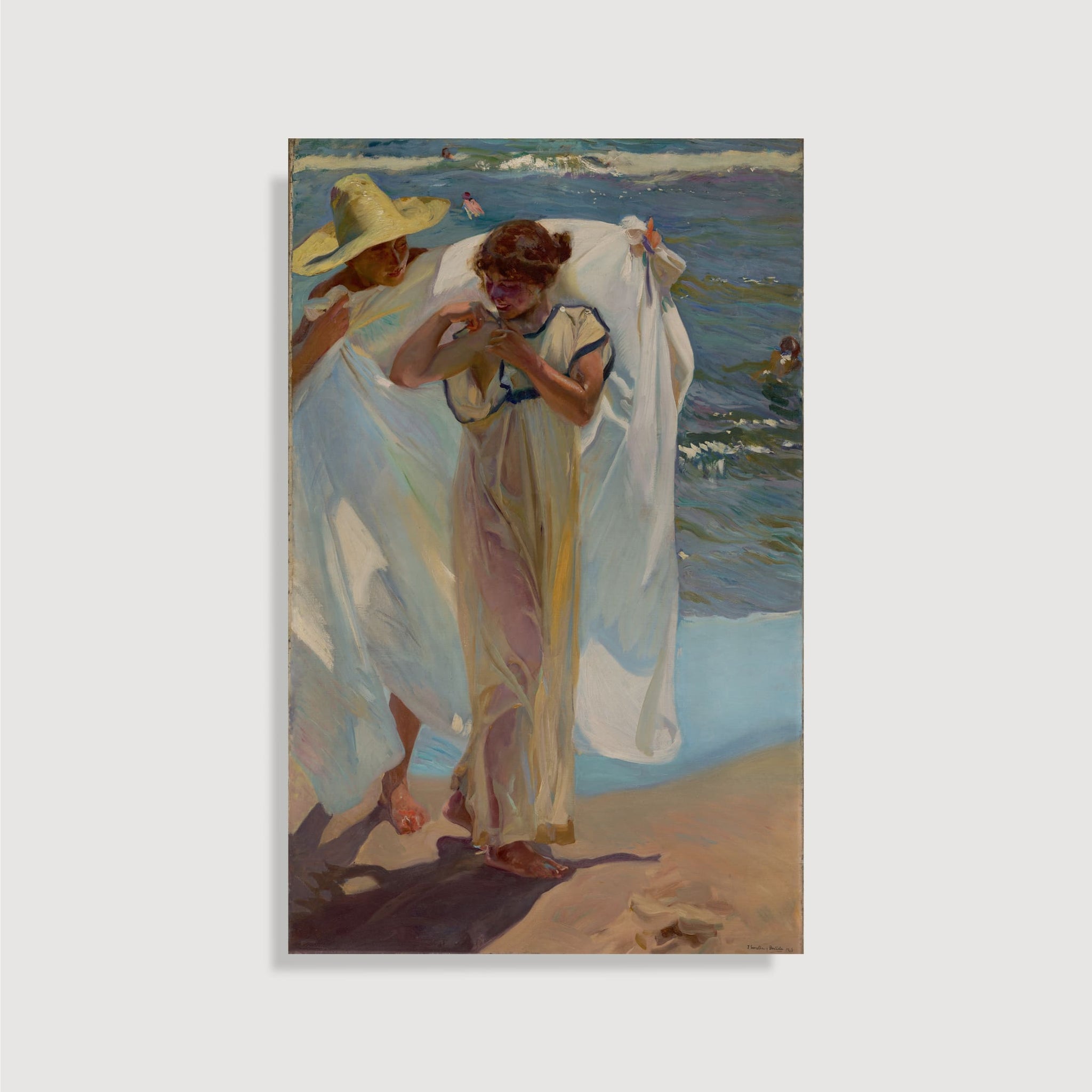 Joaquín Sorolla y Bastida - After The Bath, 1908