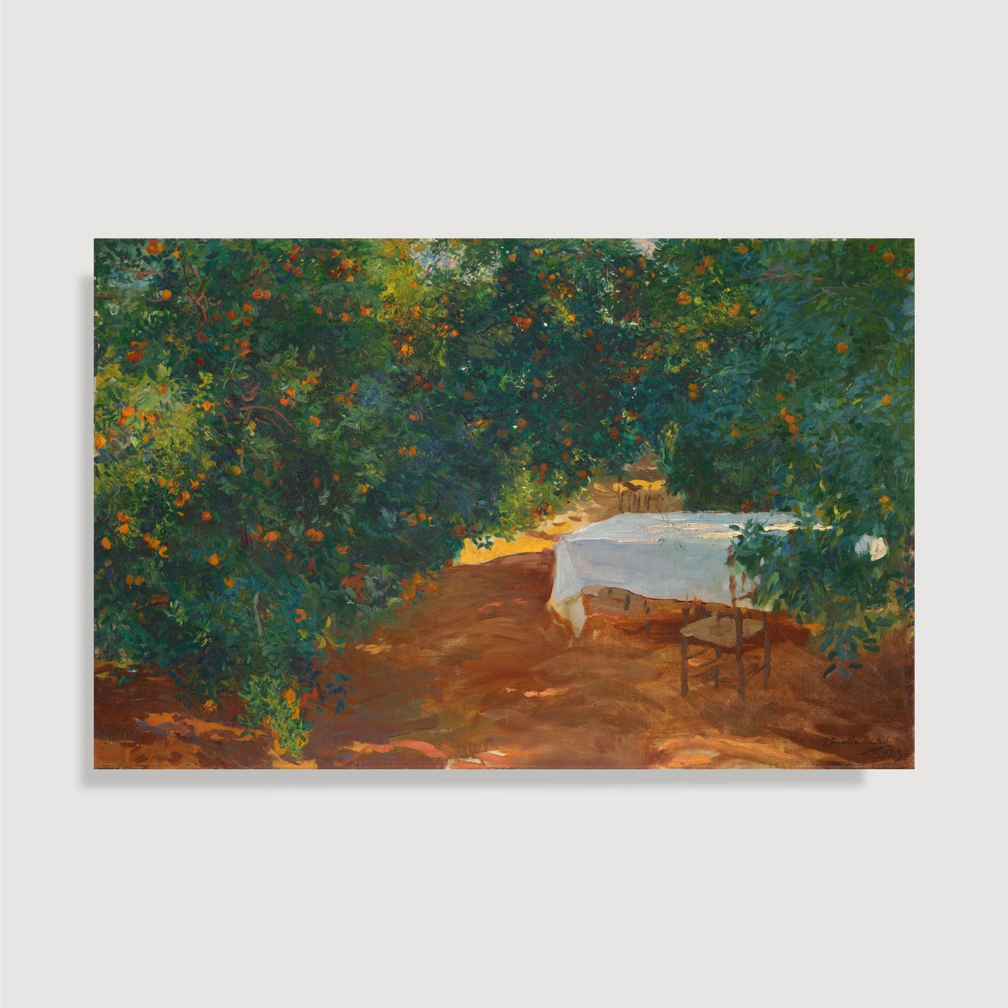 Joaquín Sorolla y Bastida - El Jardin de los naranjos, 1903