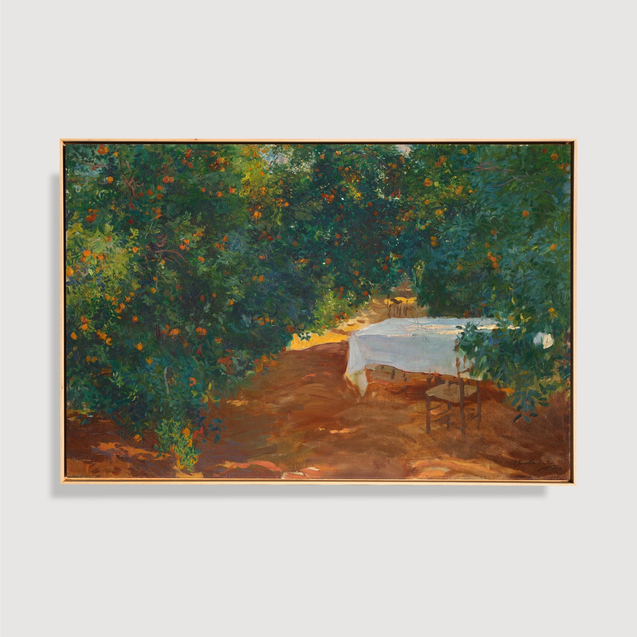 Joaquín Sorolla y Bastida - El Jardin de los naranjos, 1903