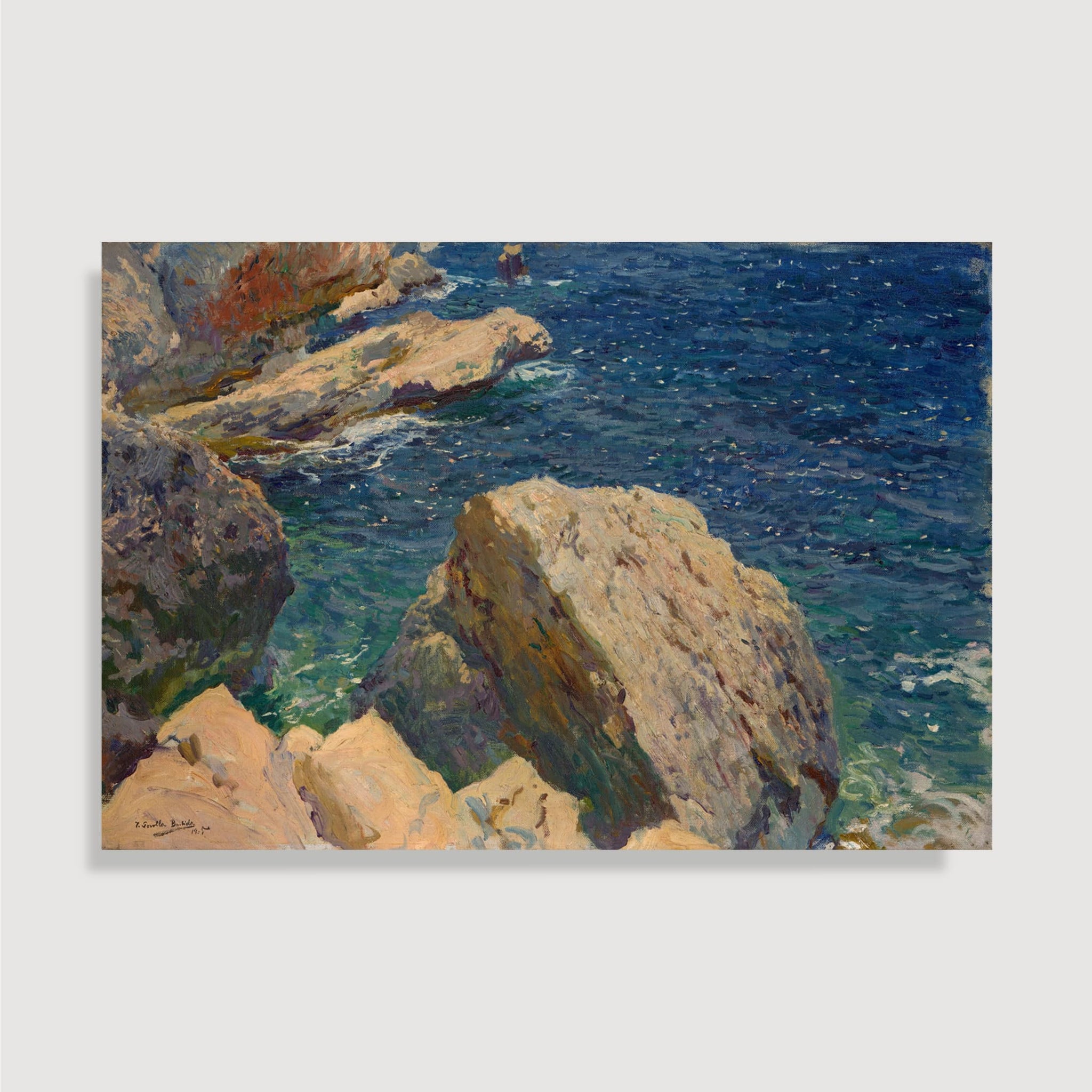 Joaquín Sorolla y Bastida - Rocks Of The Cape, Jávea, 1905