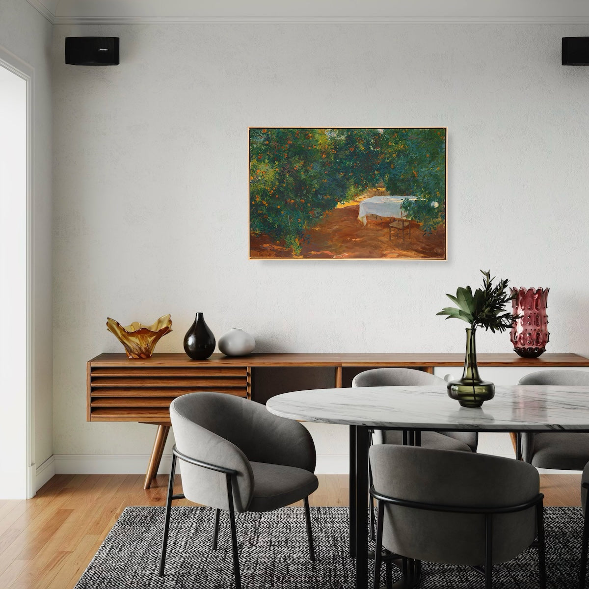 Joaquín Sorolla y Bastida - El Jardin de Naranjos