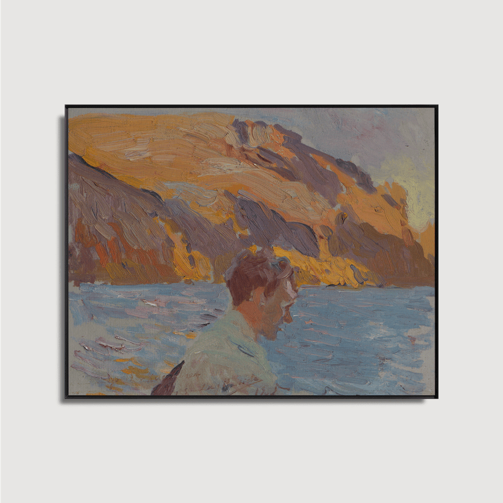 Joaquín Sorolla y Bastida - William E.B. Starkweather Fishing
