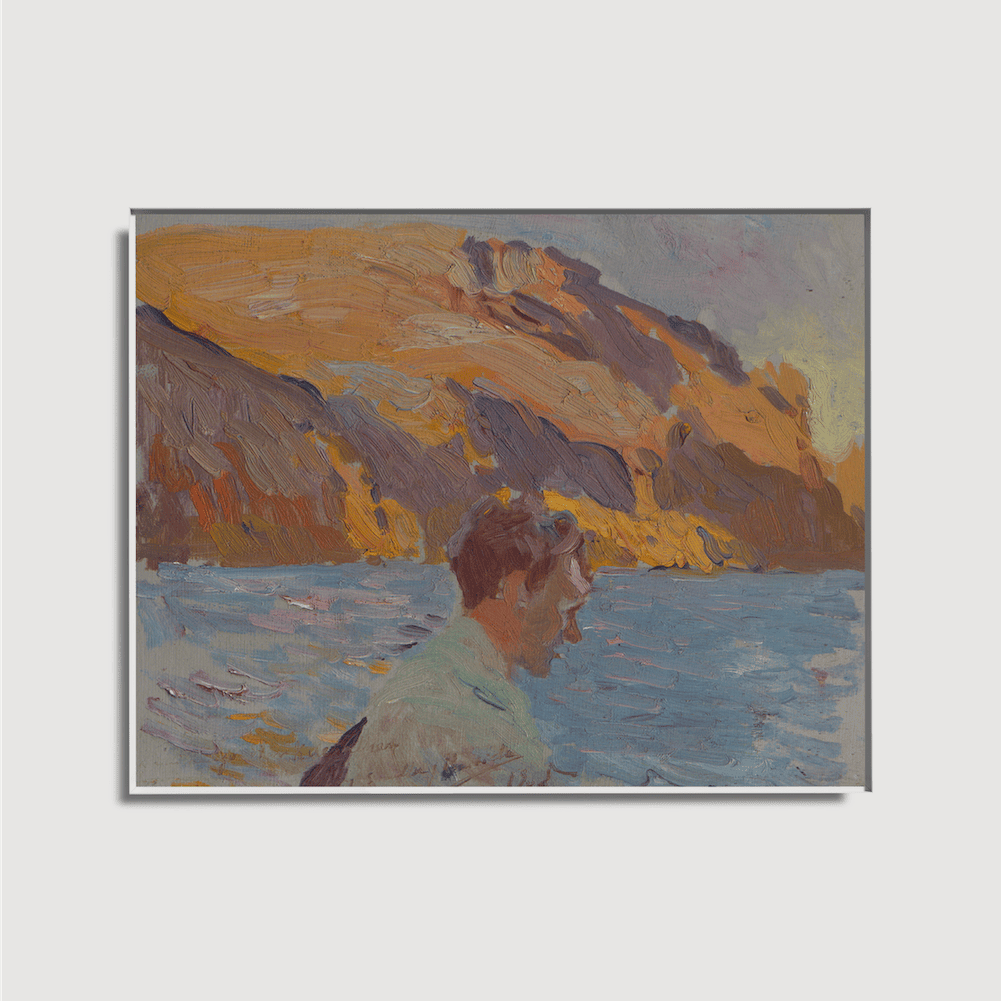 Joaquín Sorolla y Bastida - William E.B. Starkweather Fishing