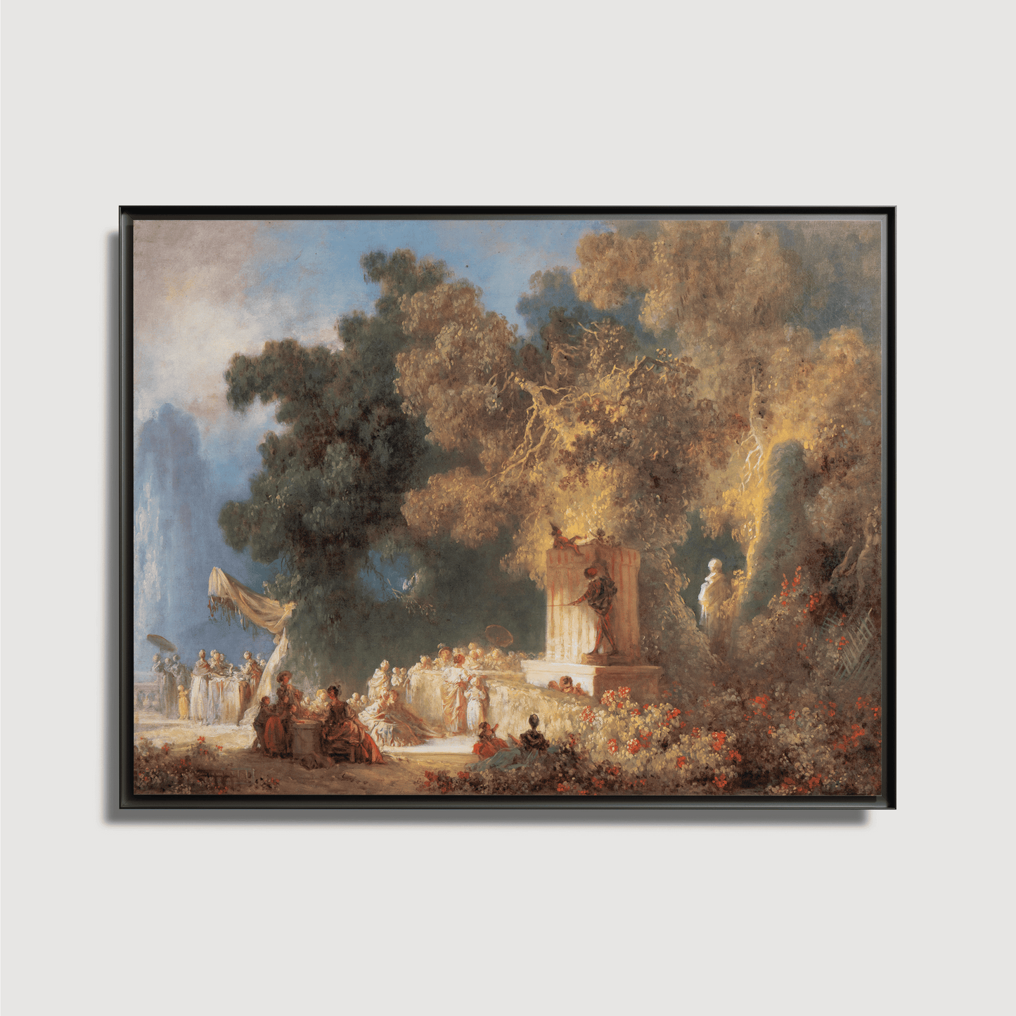 Jean-Honoré Fragonard - Les marionnettes