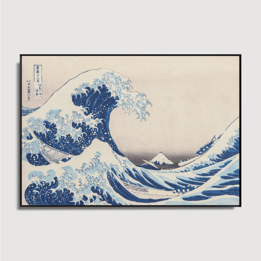 Katsushika Hokusai – Unter der Welle