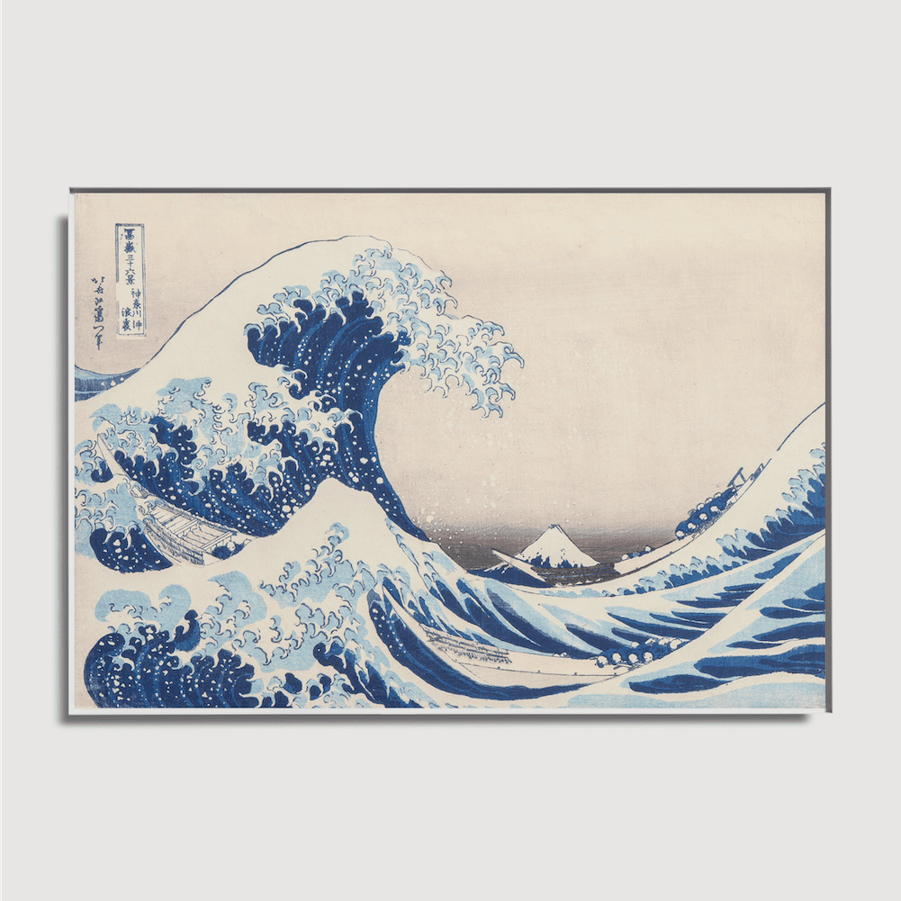 Katsushika Hokusai – Unter der Welle