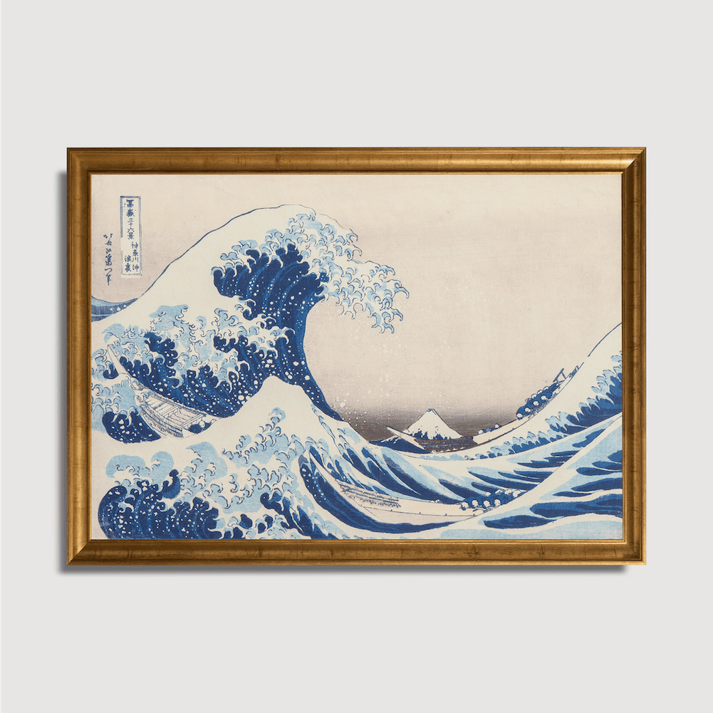 Katsushika Hokusai – Unter der Welle