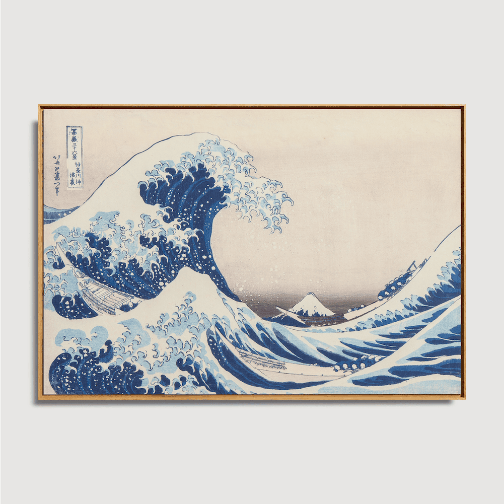 Katsushika Hokusai – Unter der Welle